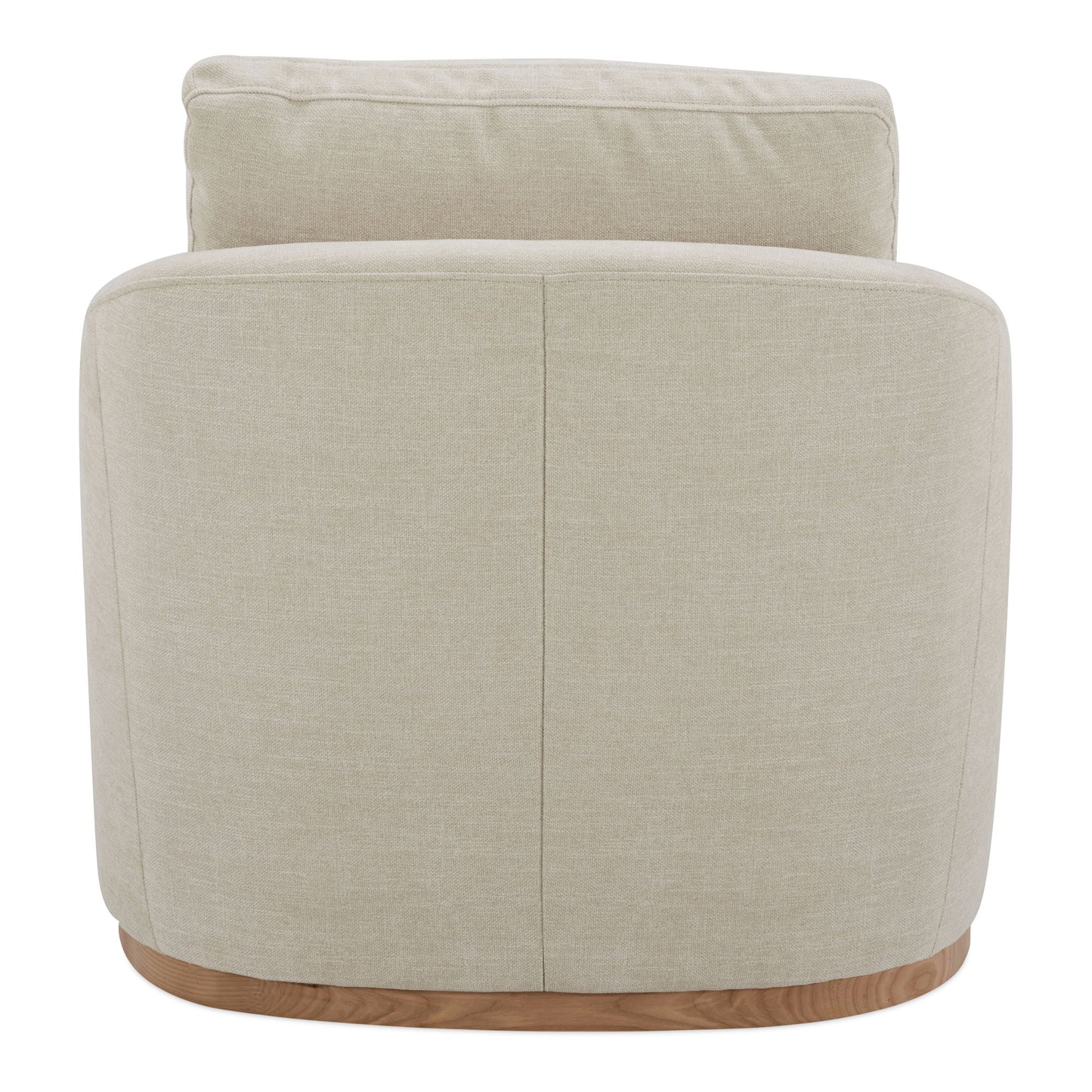 Linden - Fabric Swivel Chair - Soft Beige