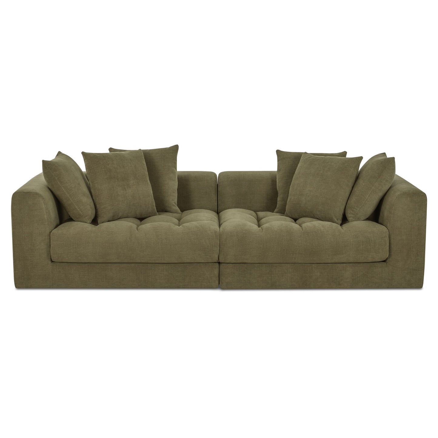 Davie - Modular Sofa - Olive