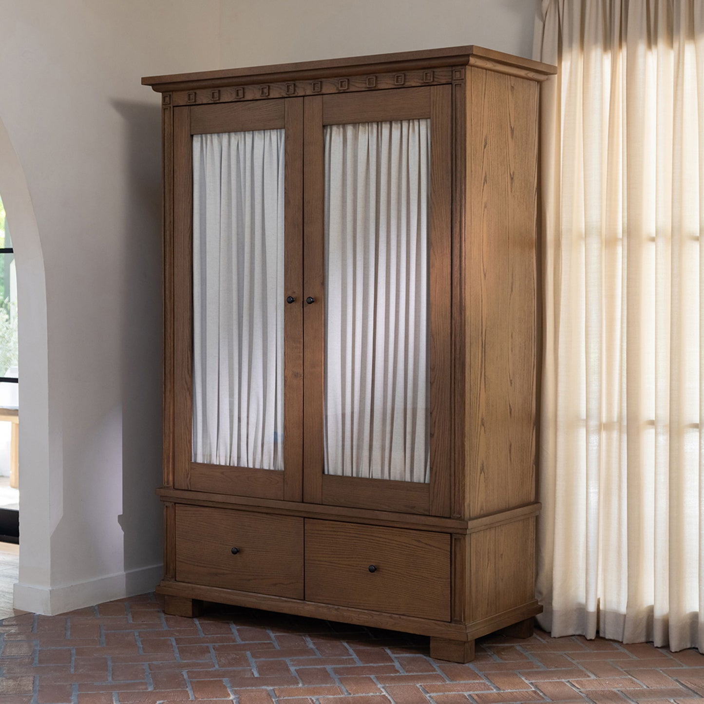 Lillian - Tall Cabinet - Brown