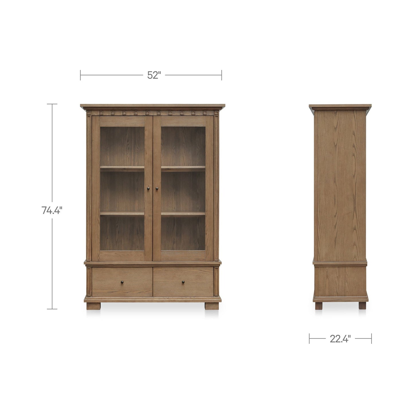 Lillian - Tall Cabinet - Brown