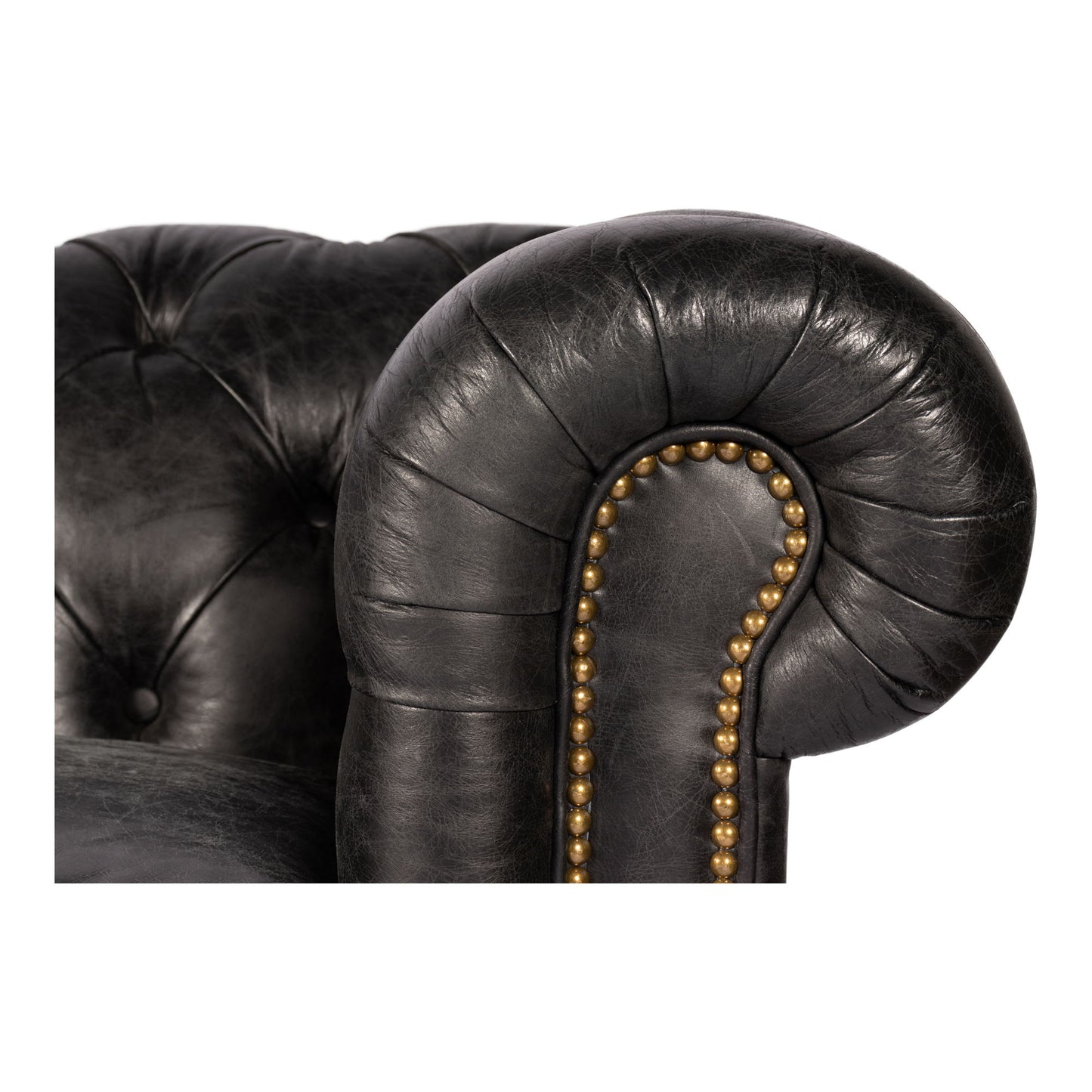 Birmingham - Sofa - Black Leather