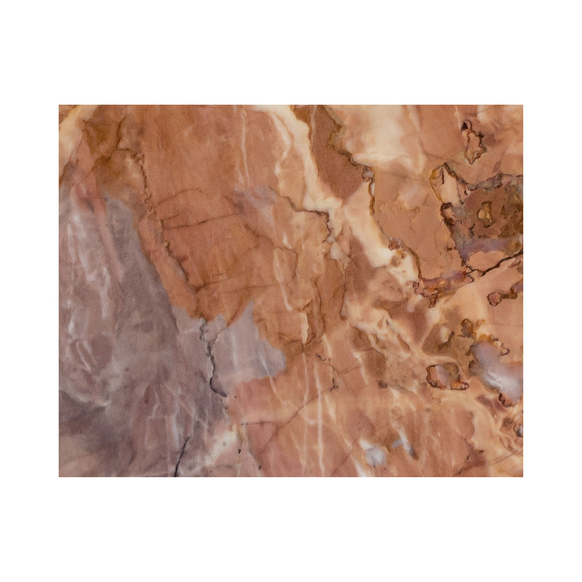 Grace - Accent Table Levante Marble - Orange
