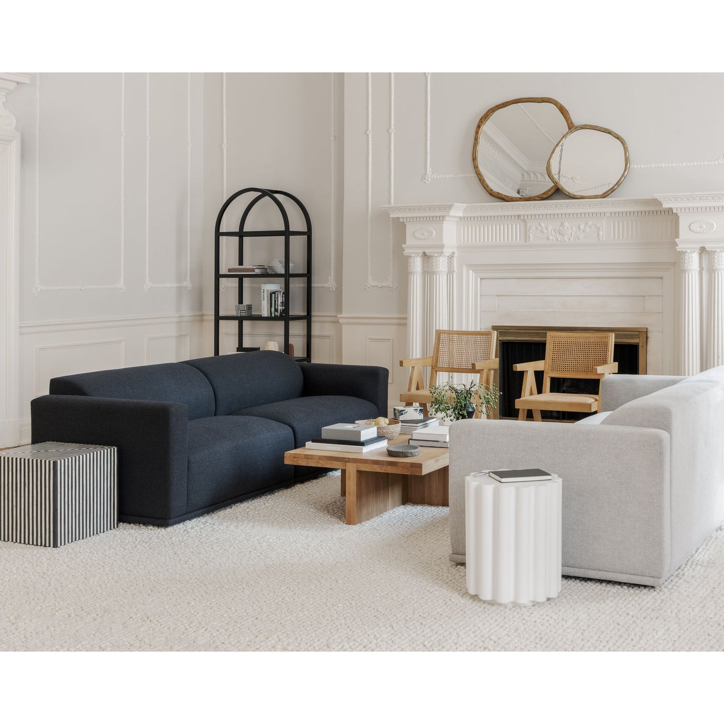 Folke - Rectangular Coffee Table - Light Brown