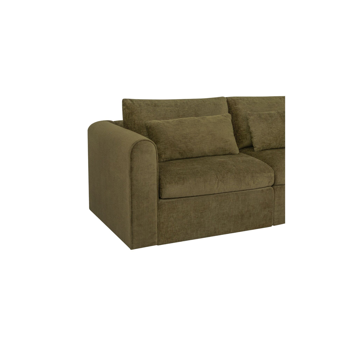 Swift - Lounge Modular Sectional - Dark Green