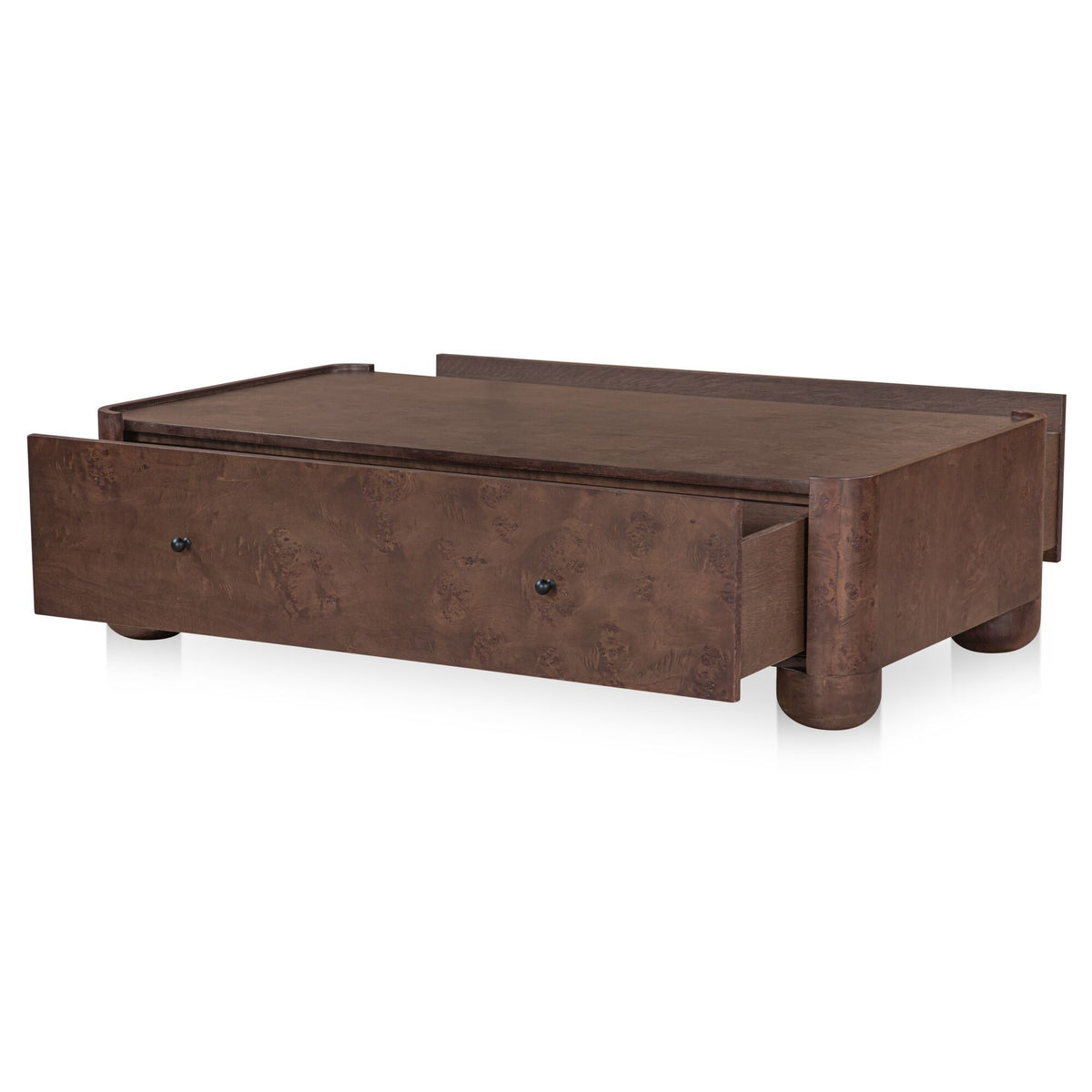 Gibson - Coffee Table - Burl / Brown