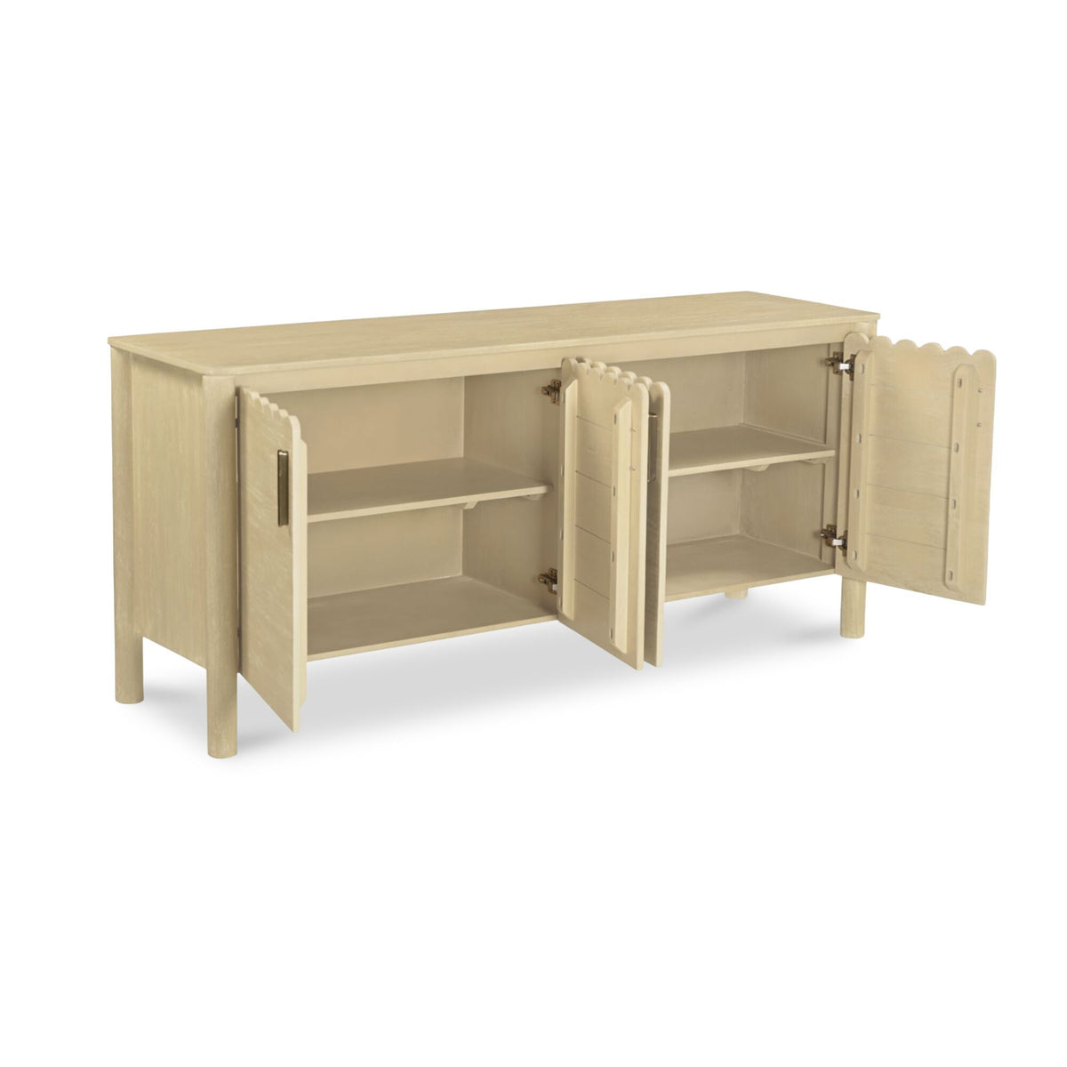 Wiley - 4 Door Sideboard - Natural