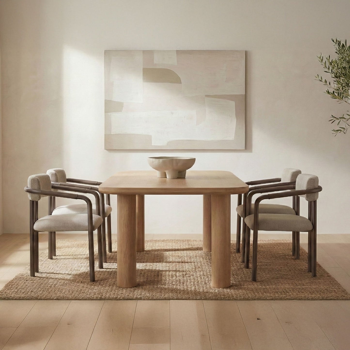 Anders - Small Dining Table - Natural