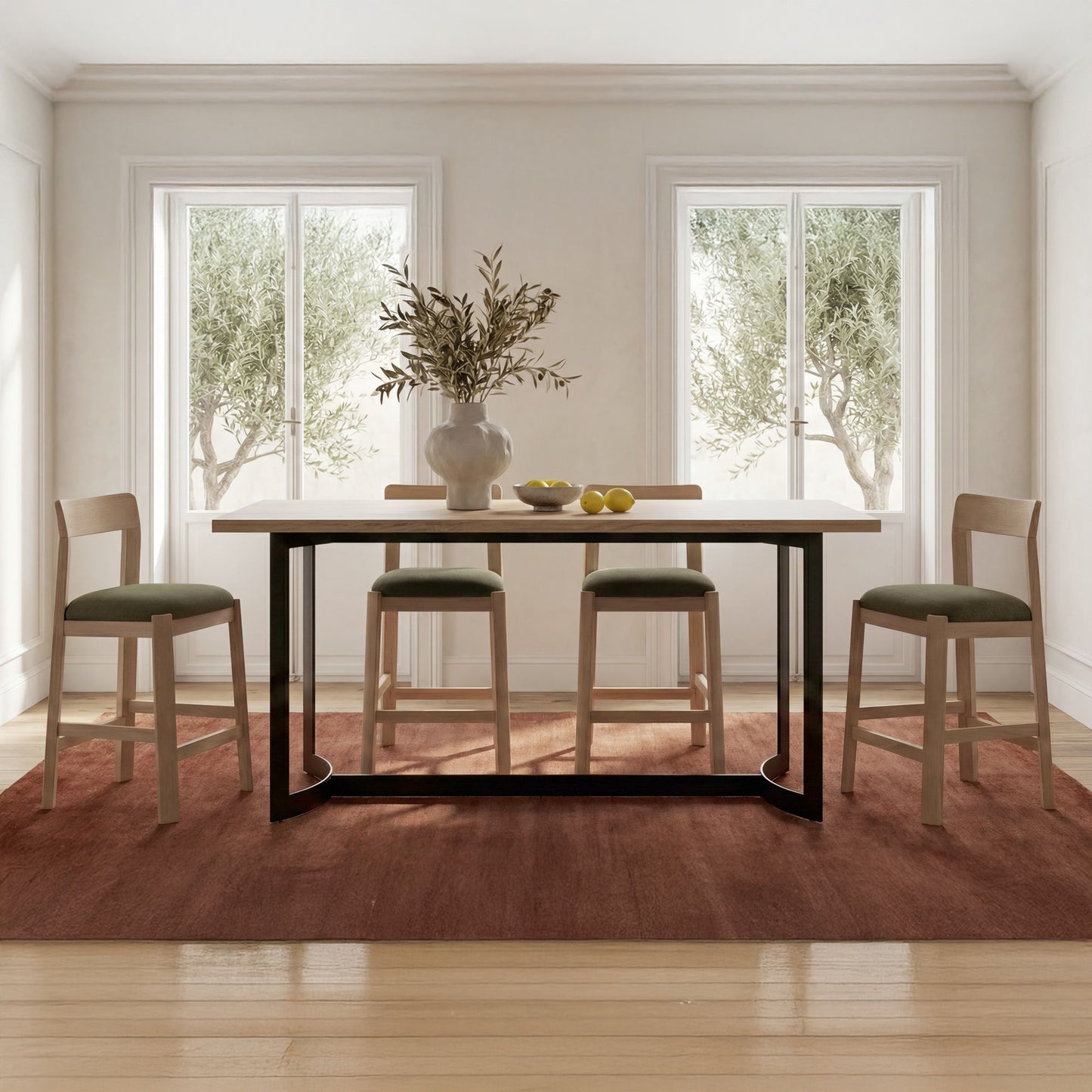 Bent - Counter Table - Oak / Natural