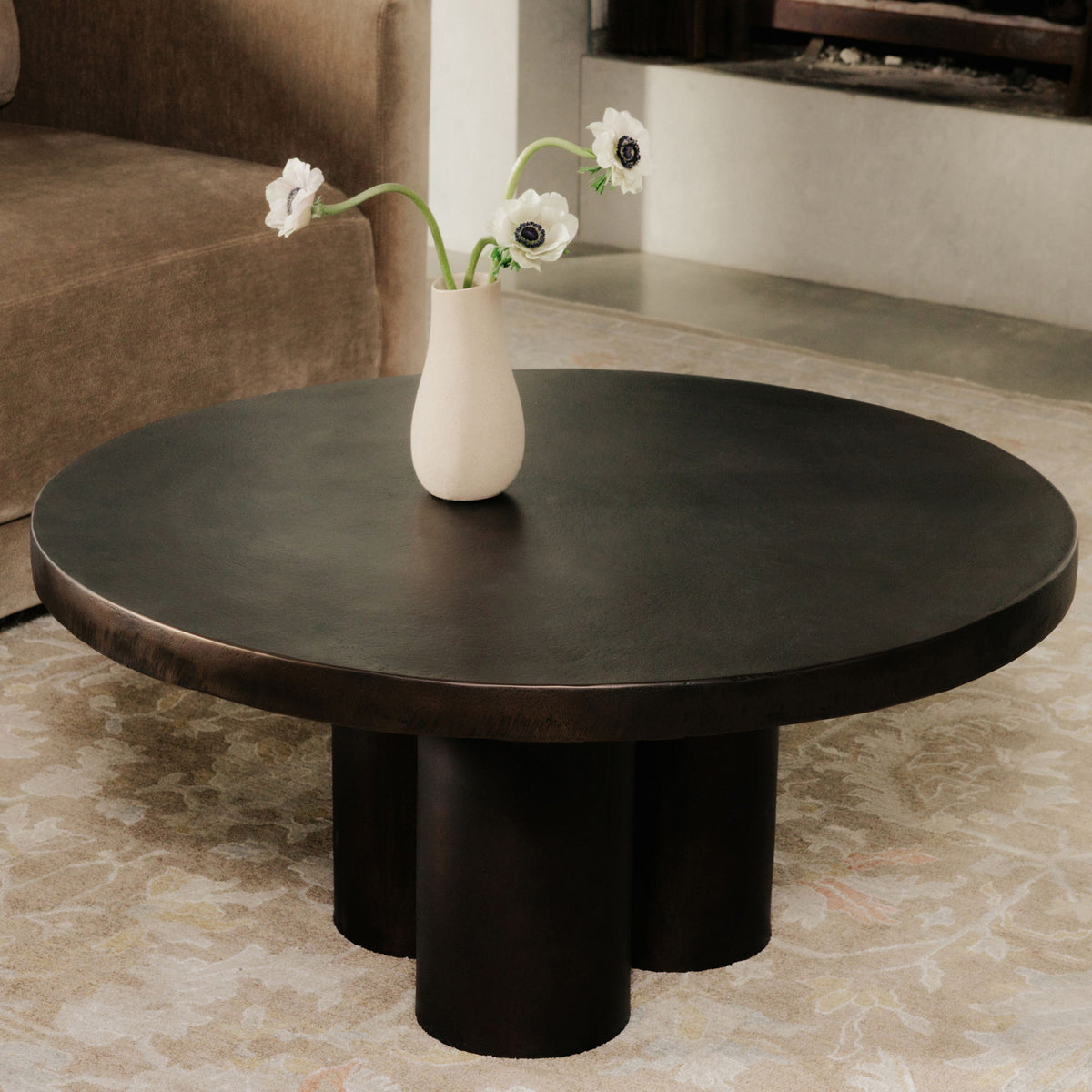 Logan - Outdoor Coffee Table - Black