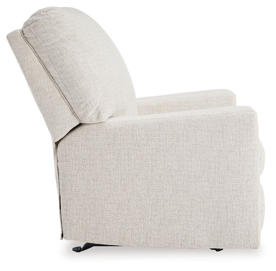 Rannis - Snow - Rocker Recliner - Fabric