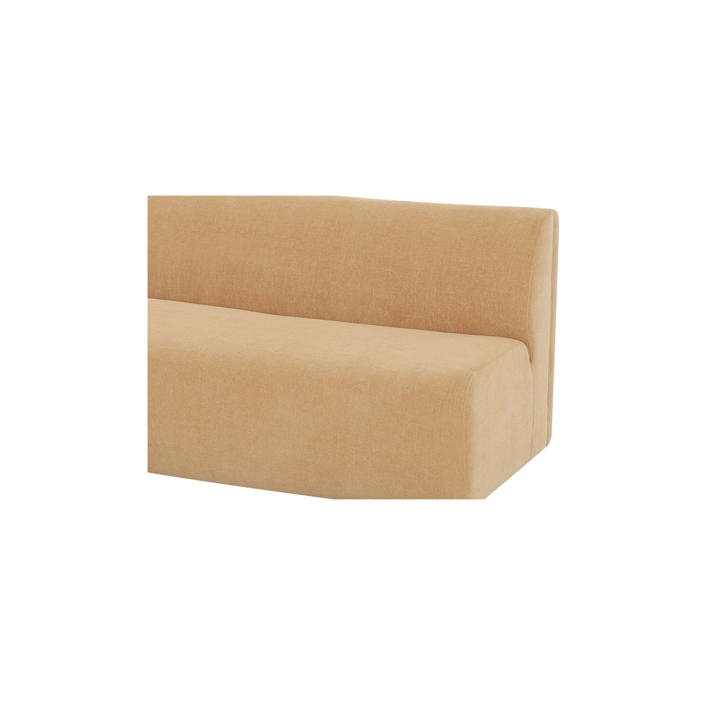 Naomi - Convex Sofa - Golden Yellow