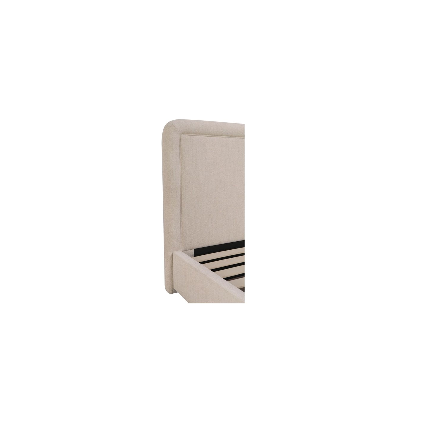 Simon - Queen Storage Bed - Flecked Beige
