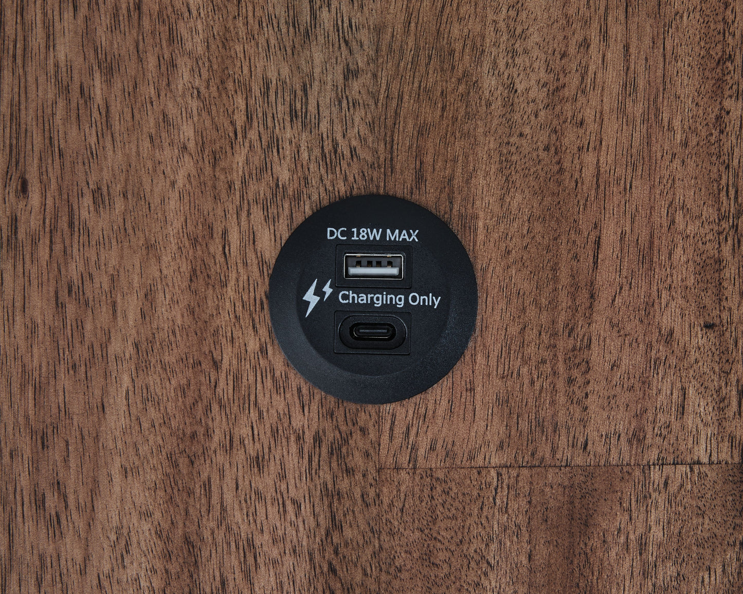 Wildenauer - Brown / Black - Rectangular End Table