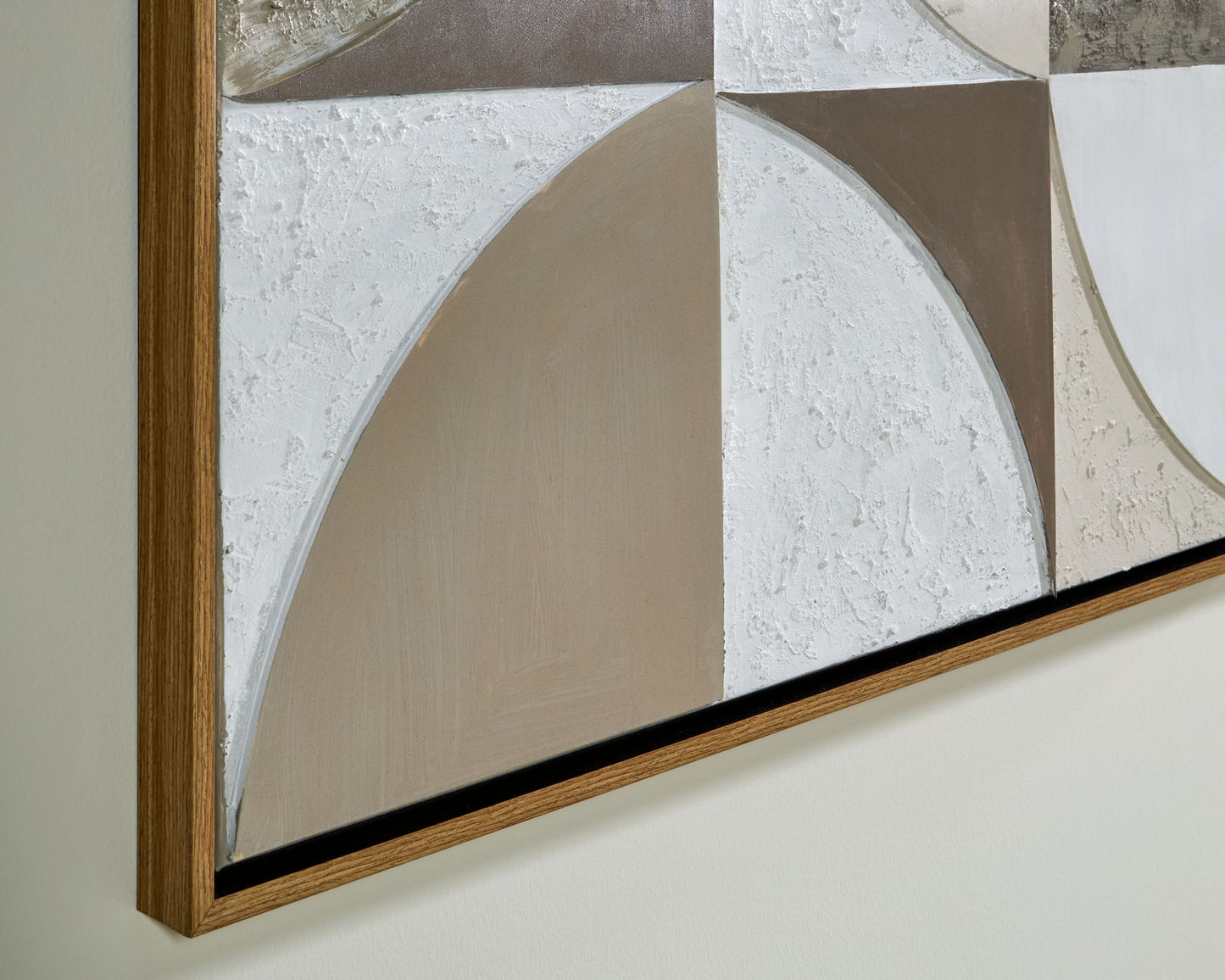 Harelman - Tan / Taupe / White - Wall Art