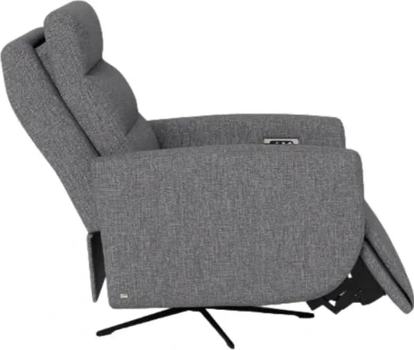 Elran Customizable M0062 Power Recliner in Fabric or Leather