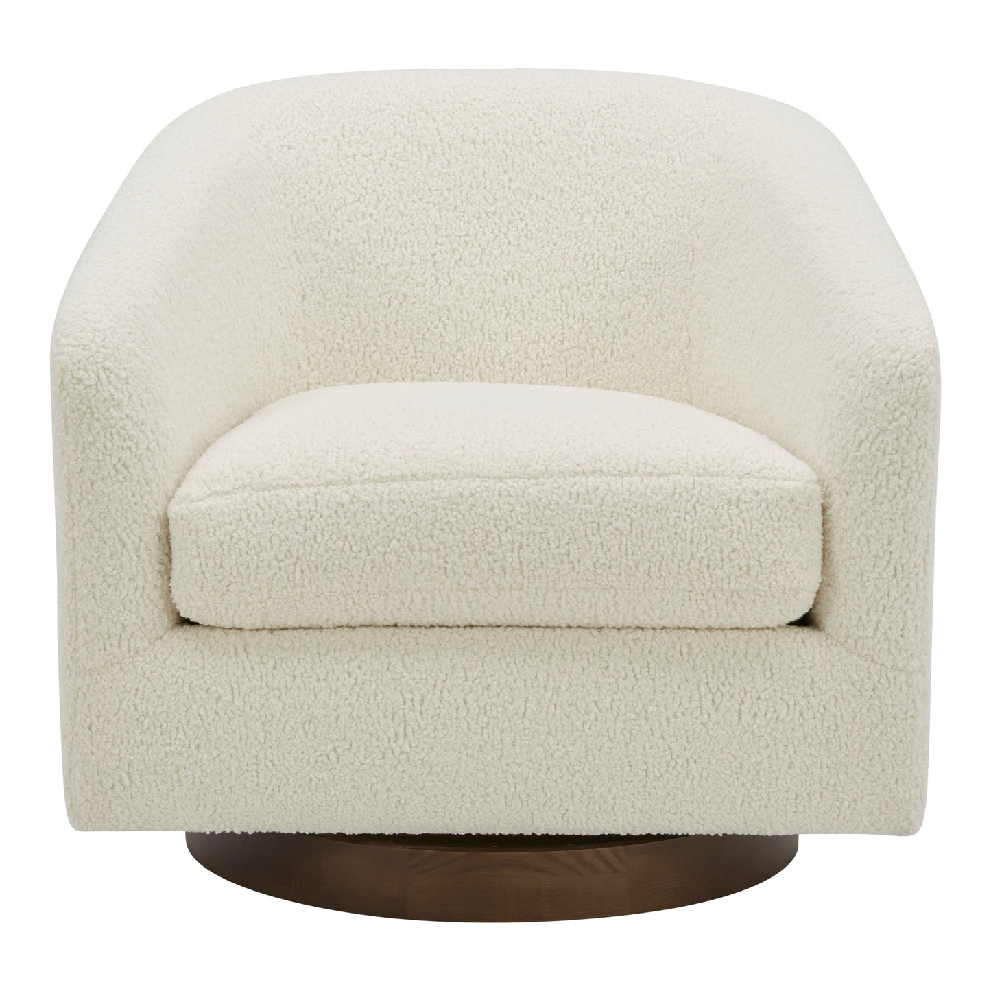 Oscy - Swivel Chair Vegan - Shearling White