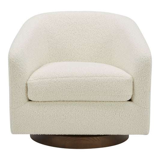 Oscy - Swivel Chair Vegan - Shearling White