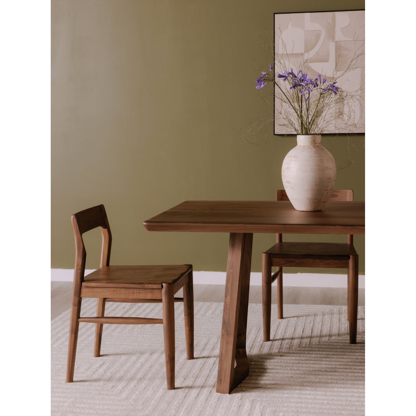 Owing - Dining Chair (Set of 2) - Walnut Brown
