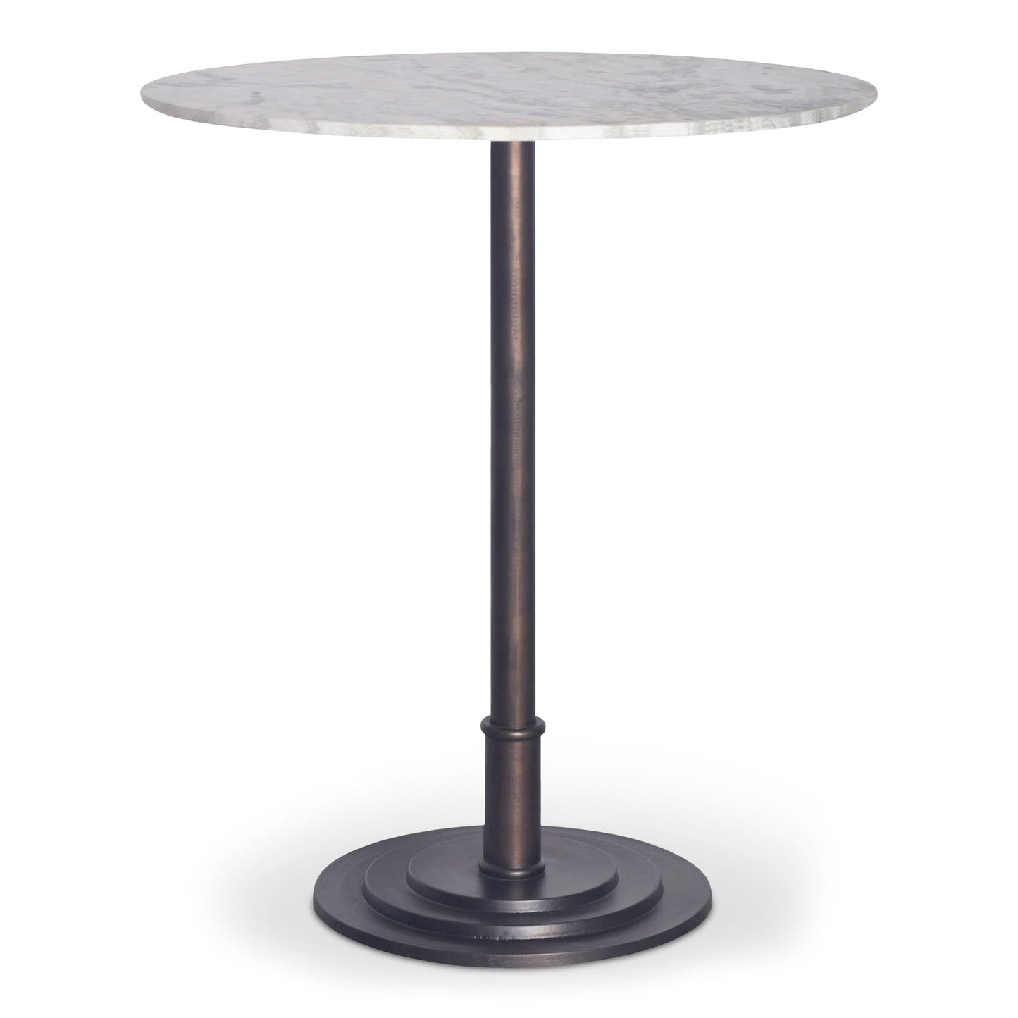 Tori - Outdoor Counter Table - White Marble