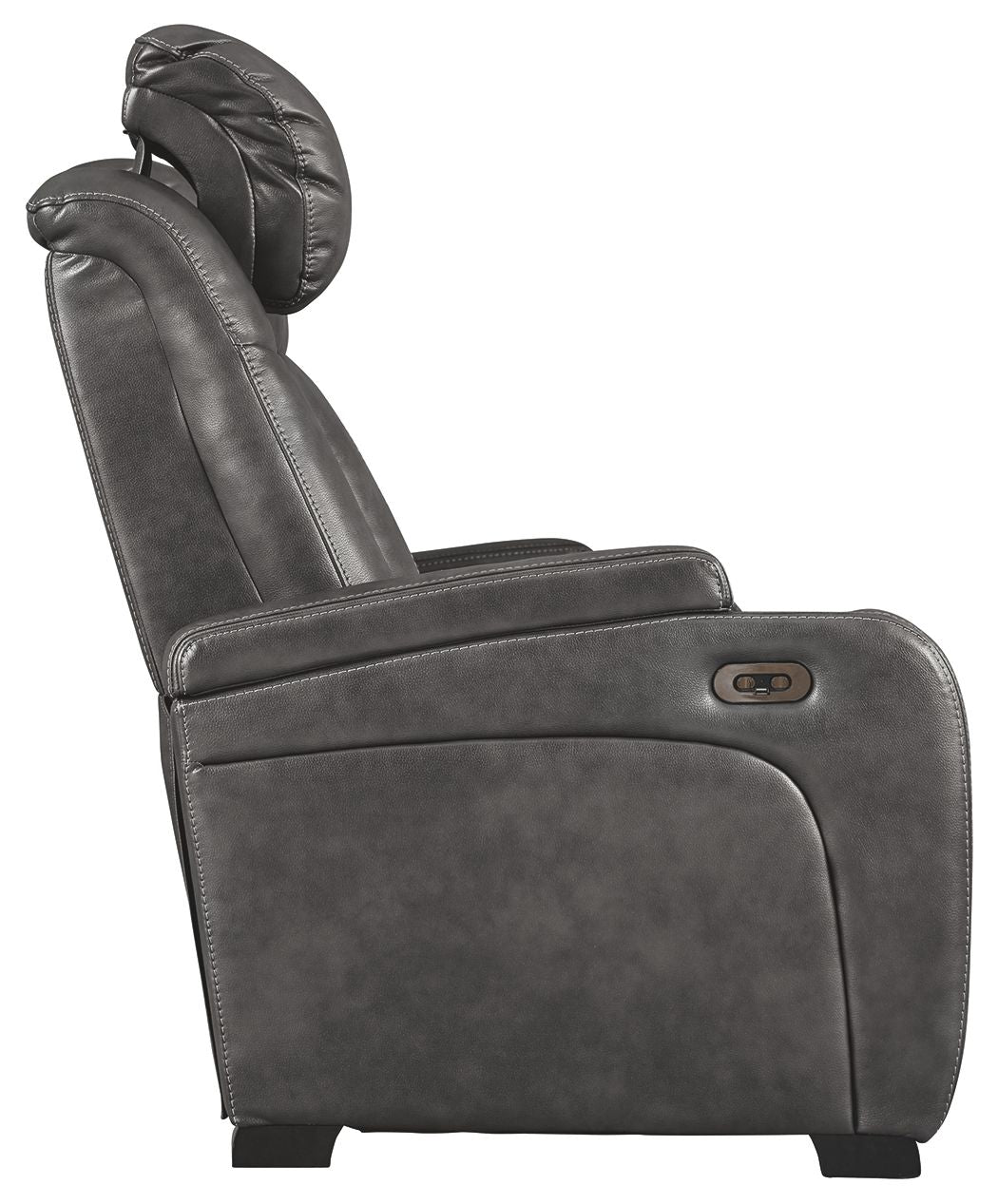 Turbulance - Quarry - Pwr Rec Sofa With Adj Headrest