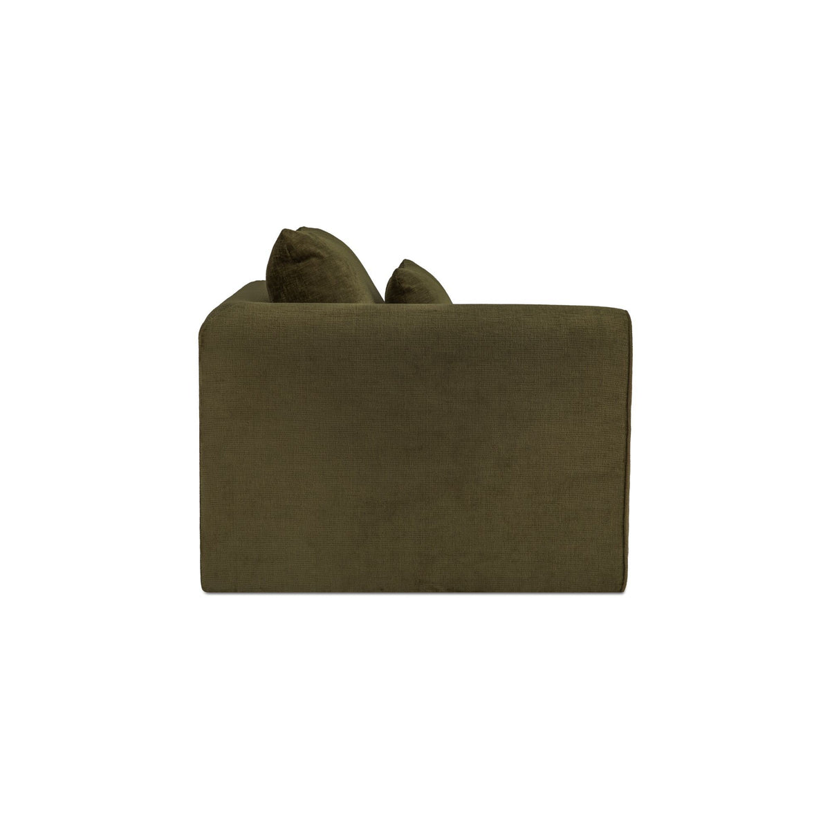 Swift - Left Arm Facing Chair - Dark Green