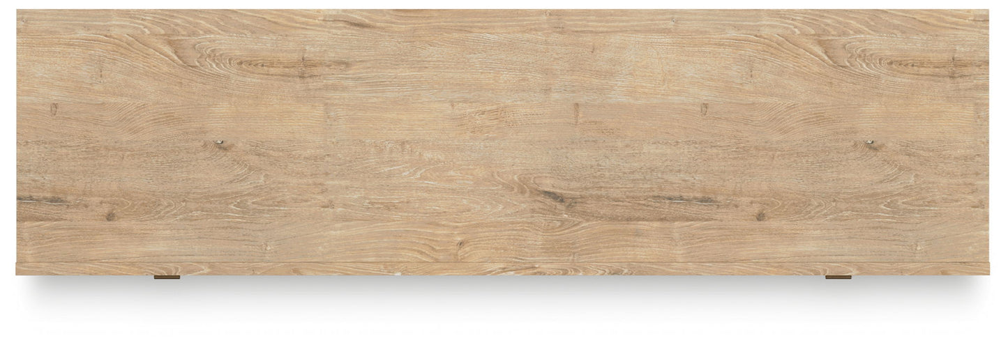 Cielden - Extra Large TV Stand - Two-tone