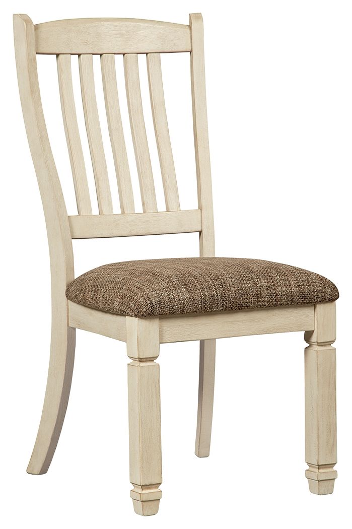 Bolanburg - Brown / Beige - Dining Uph Side Chair Rake Back