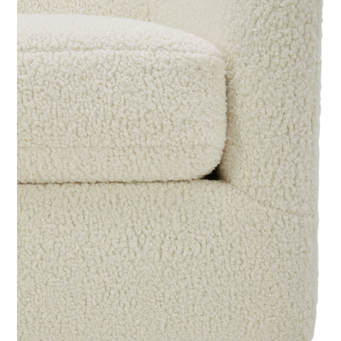 Oscy - Swivel Chair Vegan - Shearling White