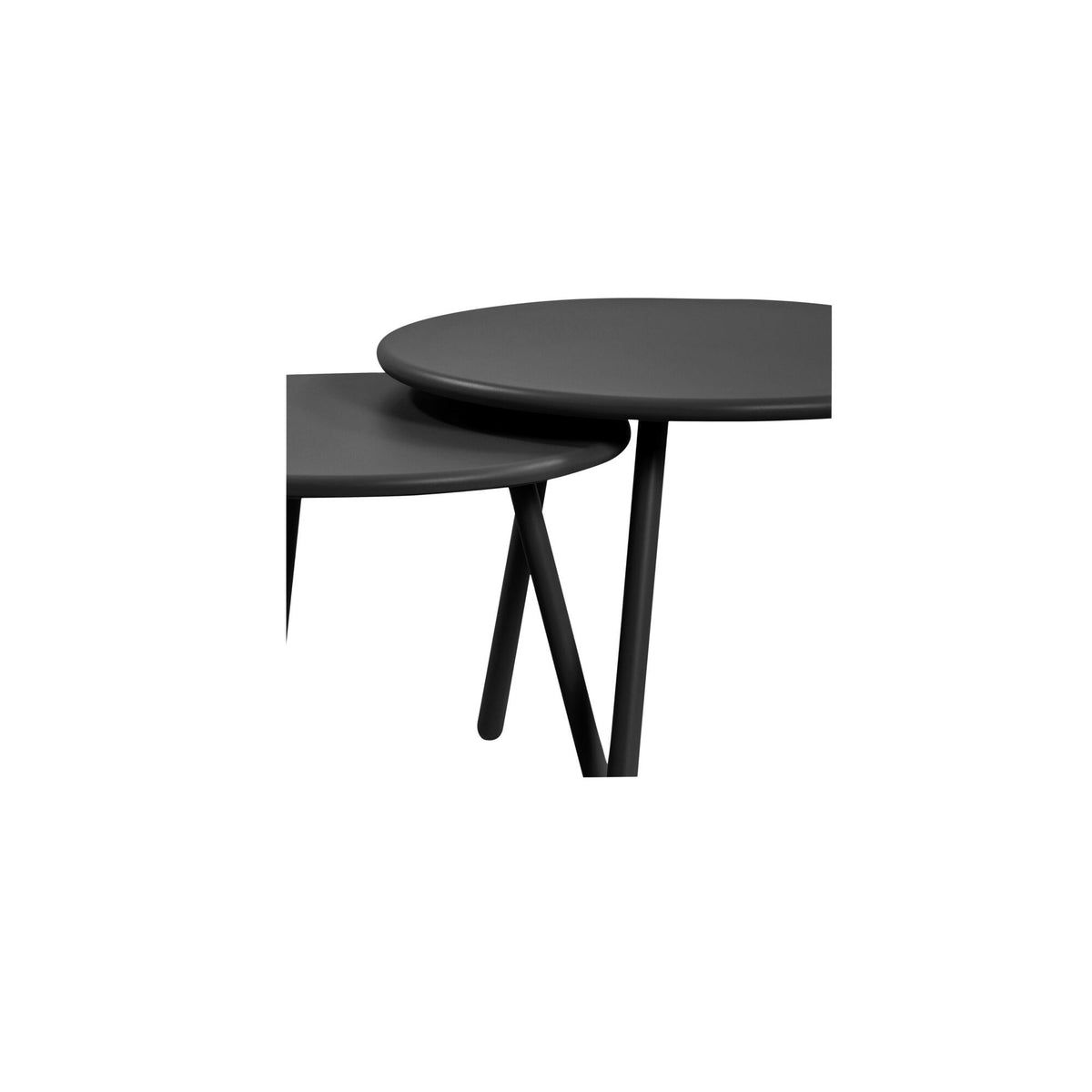 Kari - Outdoor Nesting Coffee Table - Black