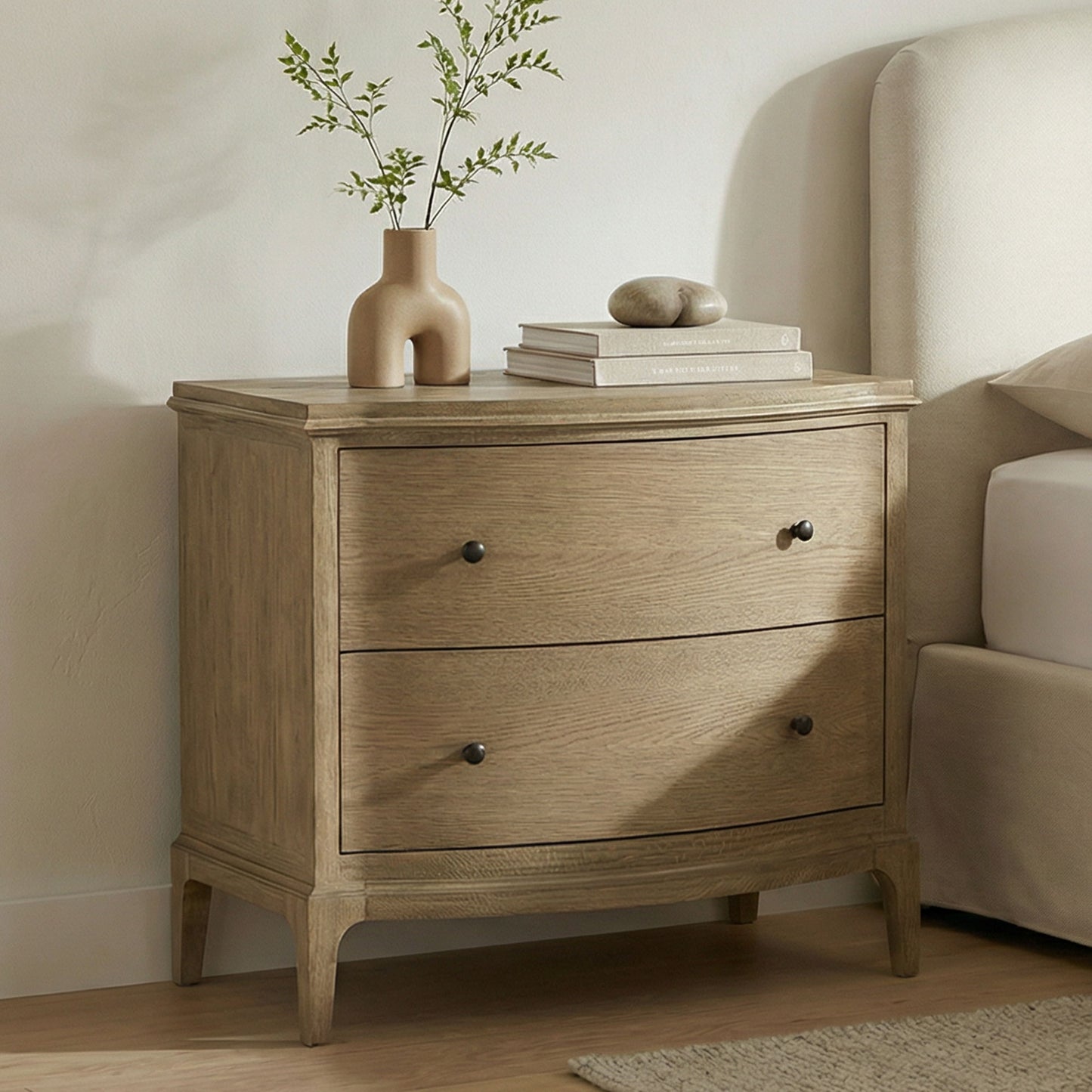 Sadie - Accent Nightstand - Light Brown