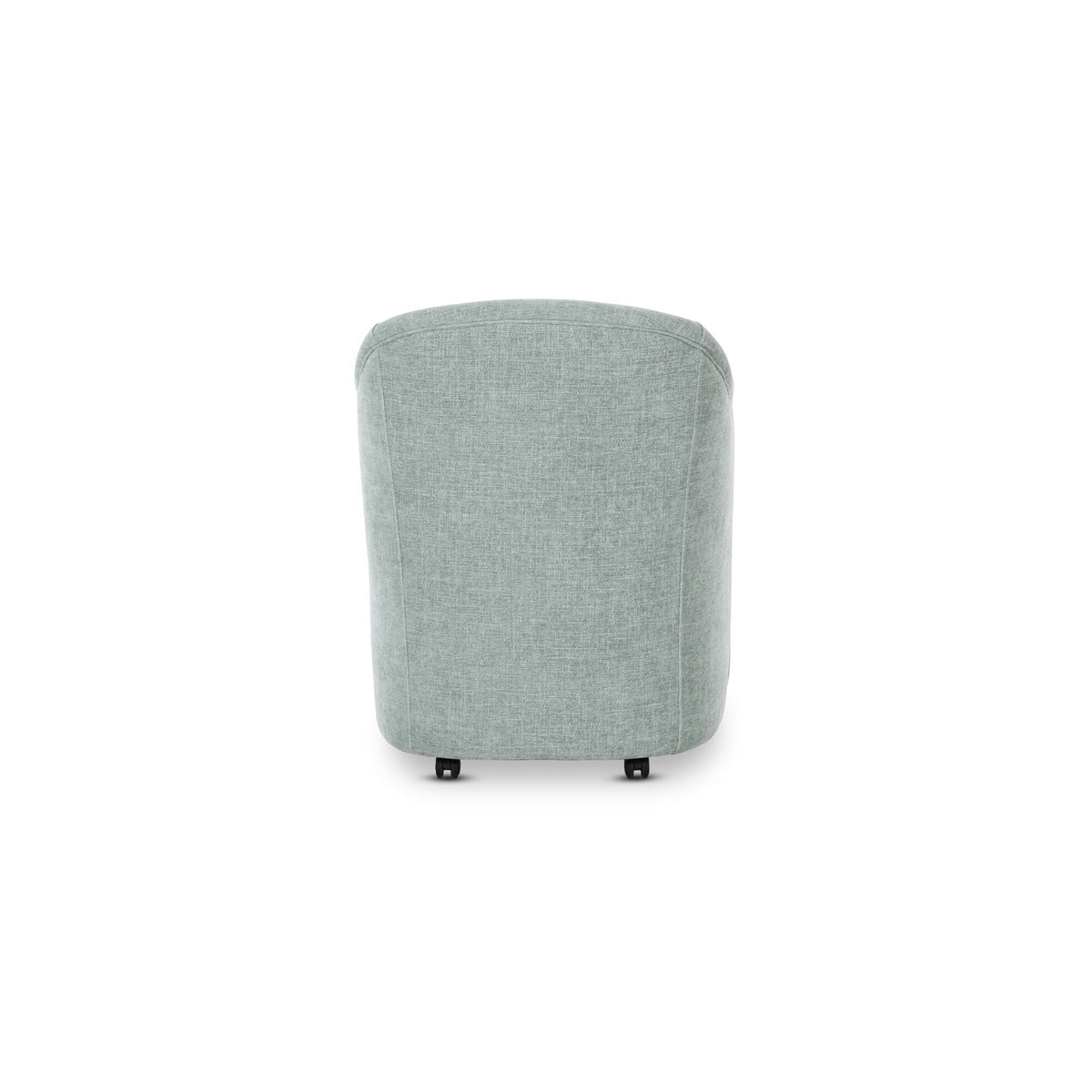 Drava - Rolling Dining Chair - Light Blue