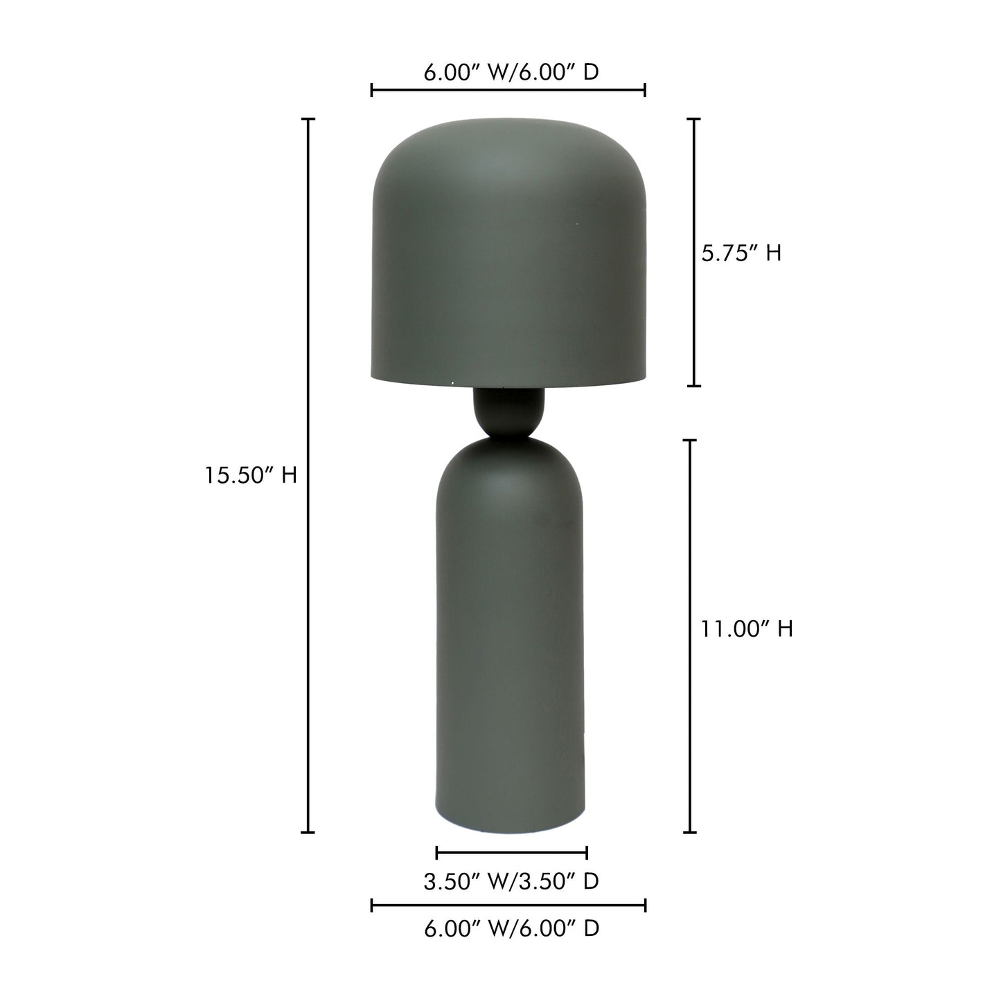 Echo - Lamp - Dark Gray
