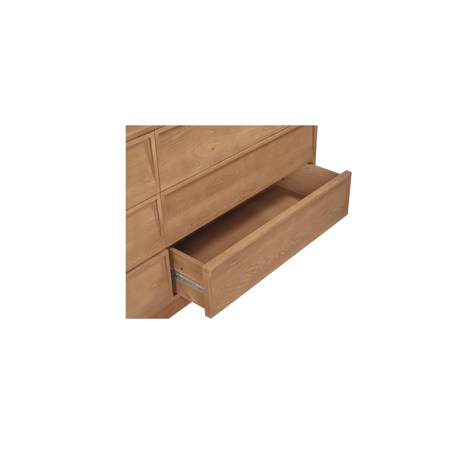 Hudson - 6 Drawer Dresser - Natural