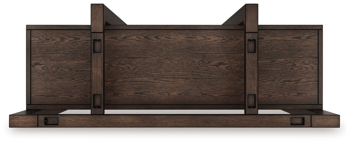 Breckington - Dark Brown - Bookcase