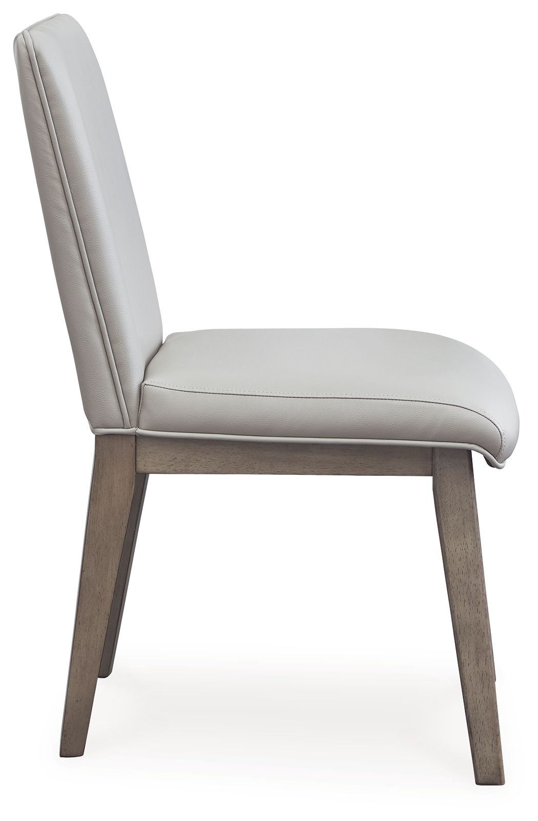 Loyaska - Grayish Brown - Dining Upholstered Side Chair (Set of 2)