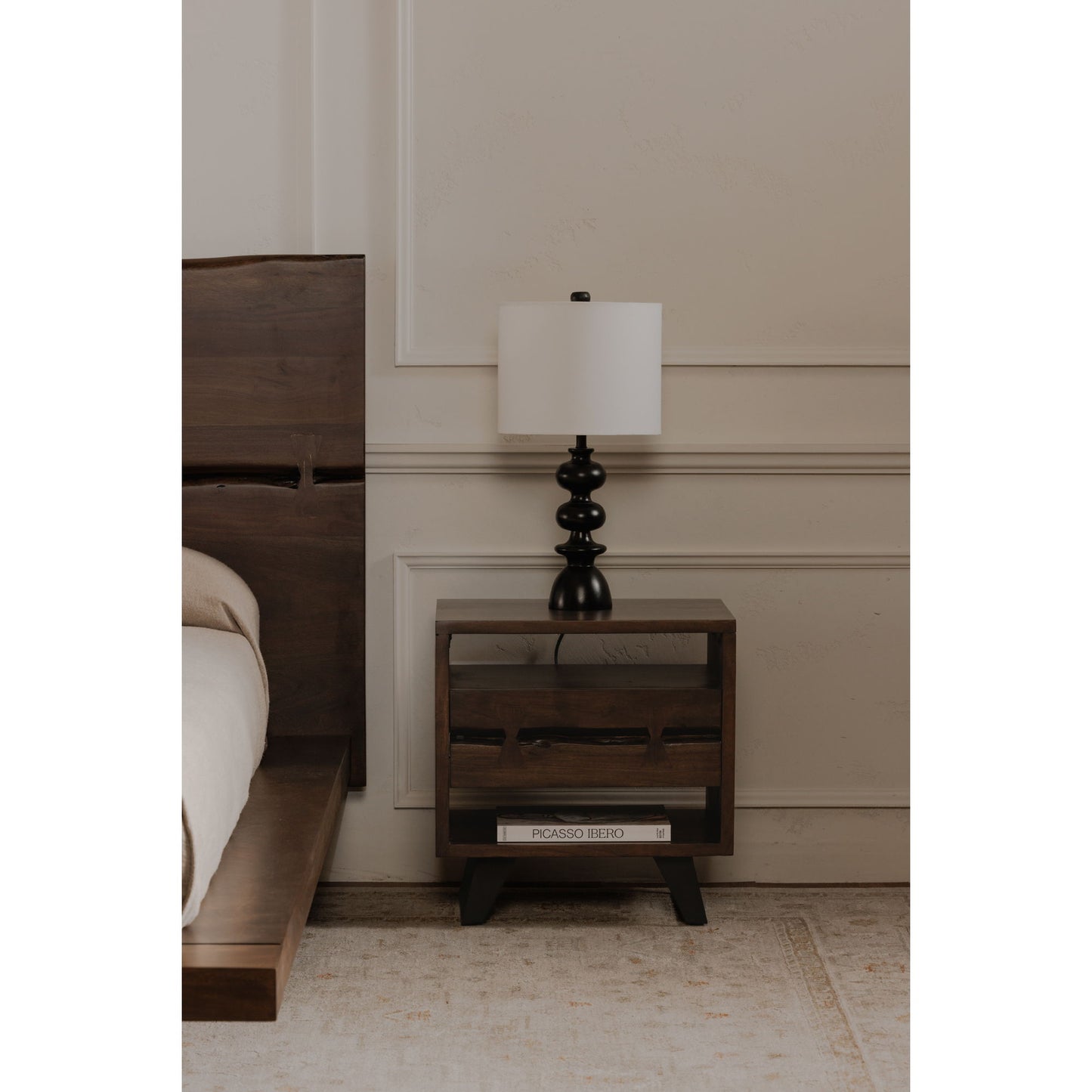 Madagascar - Accent Nightstand - Dark Brown