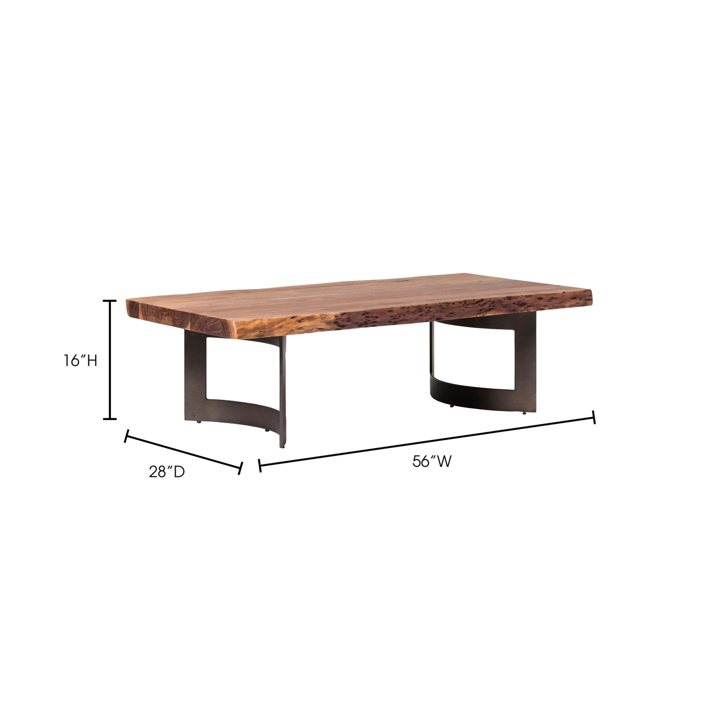 Bent - Coffee Table - Smoked