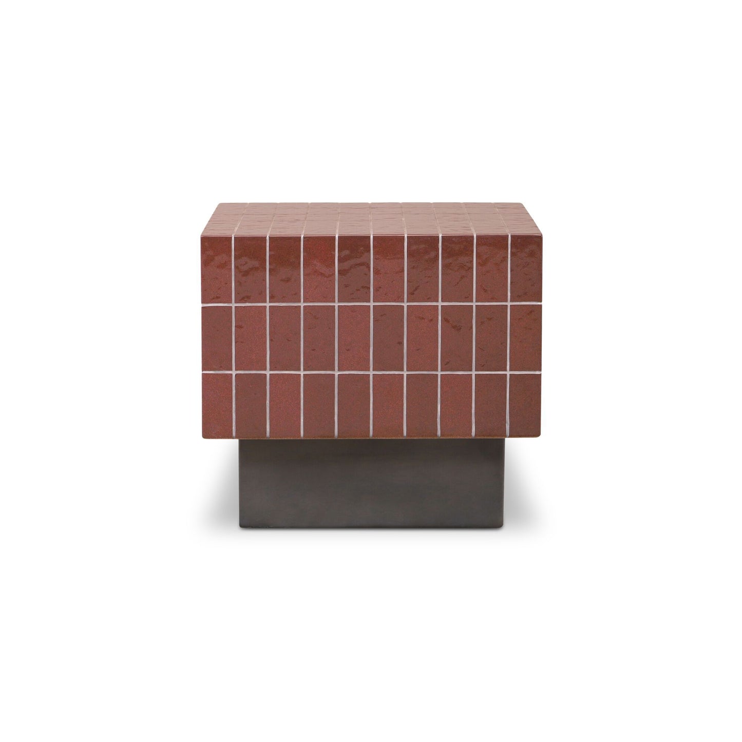 Farren - Outdoor Side Table - Brown