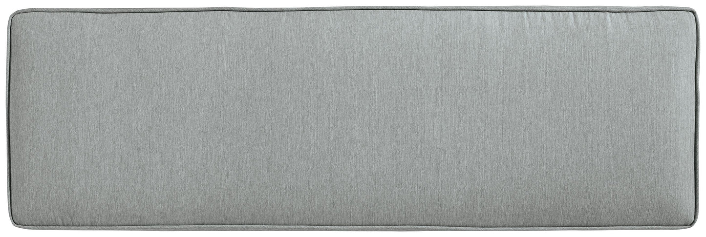 Elite Park - Gray - Bench With Cushion