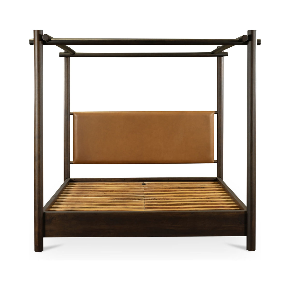 Devin - Queen Bed - Brown