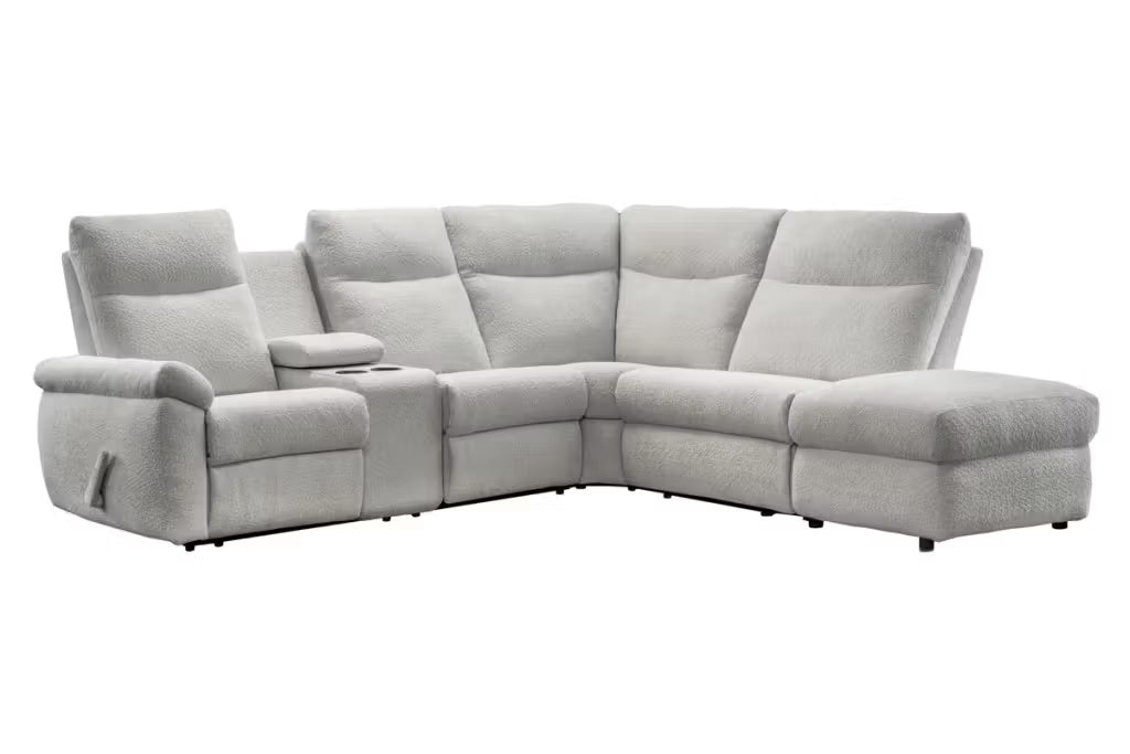 Elran 2001 Charlotte Customizable Sectional Available in Fabric & Leather