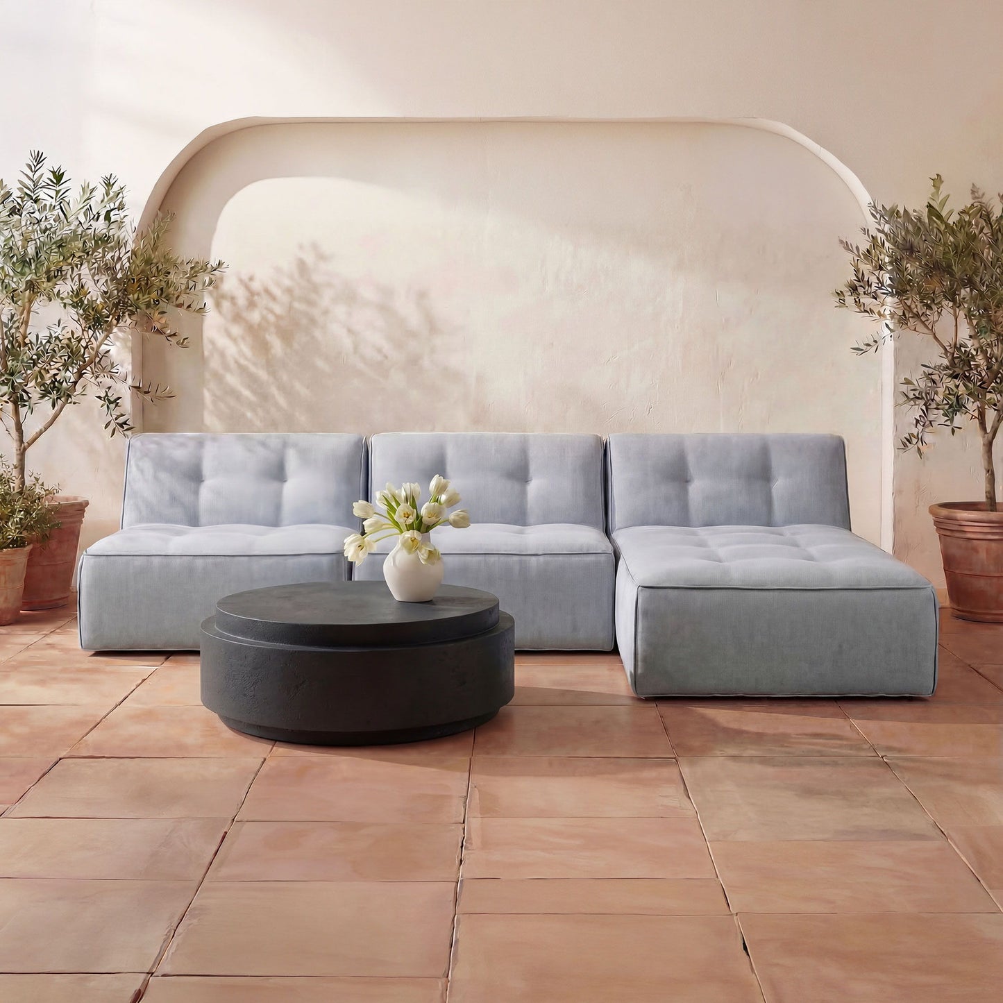 Cosmo - Outdoor Coffee Table - Black