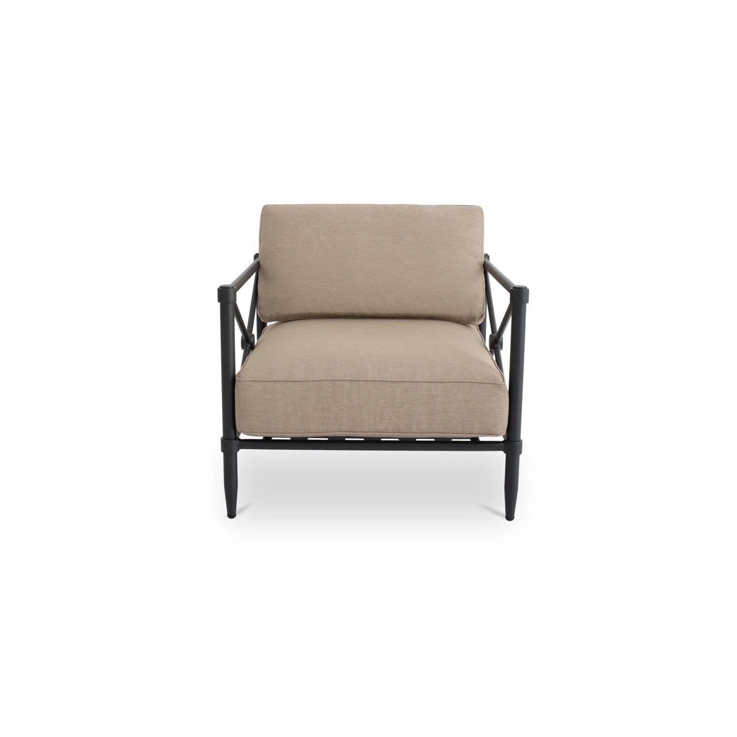 Willow - Outdoor Accent Chair - Light Brown