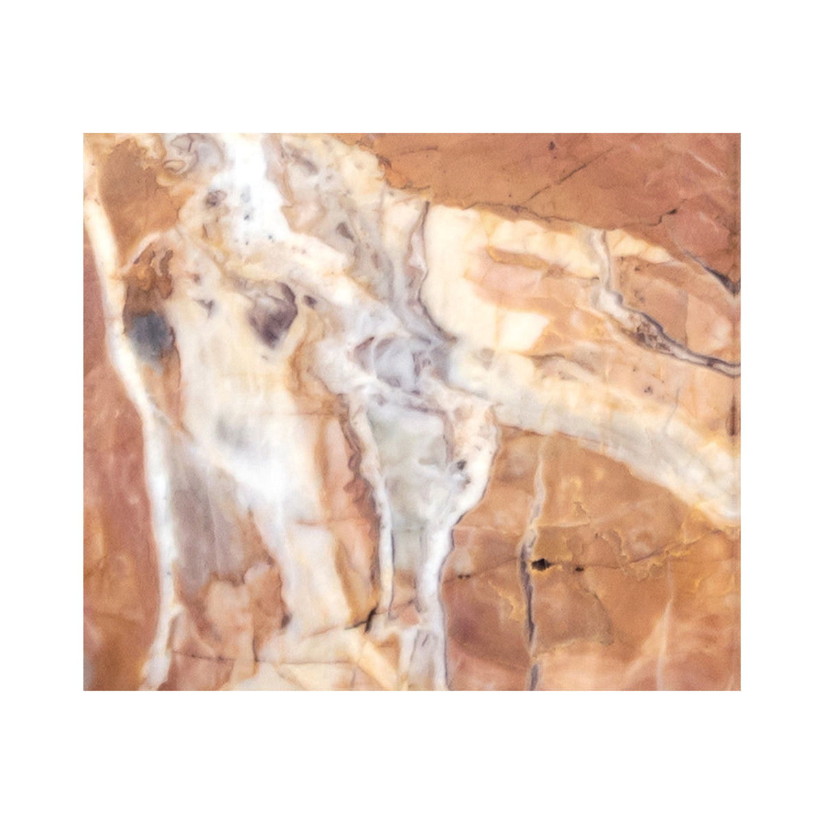 Blair - Accent Table Levante Marble - Orange