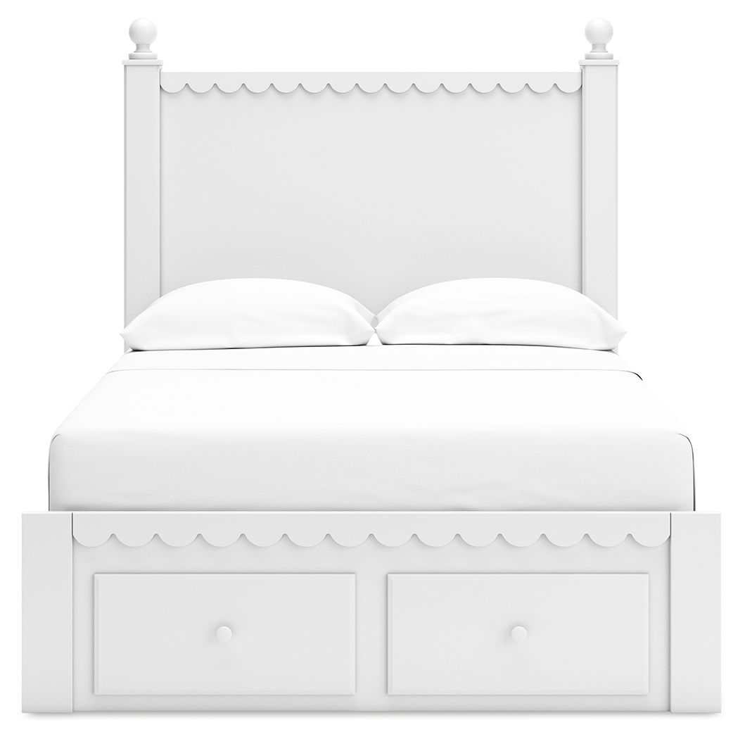 Mollviney - Storage Panel Bedroom Set