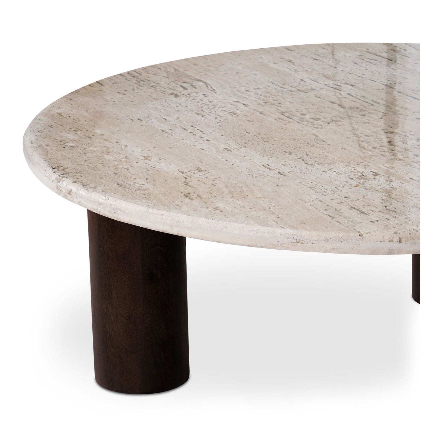 Landon - Coffee Table - Glazed Brown / Beige