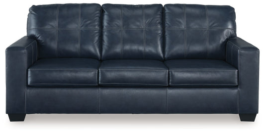 Santorine - Ocean - Queen Sofa Sleeper- Leather Match