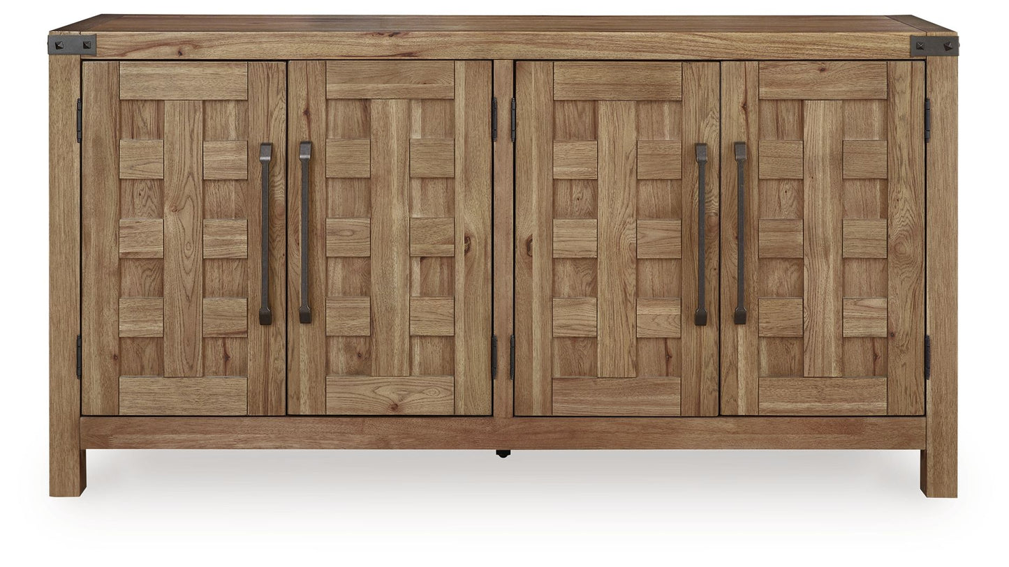 Ridgester - Dining Room Server - Light Brown