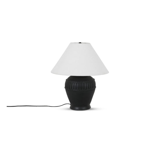 Madeira - Table Lamp - Black / White