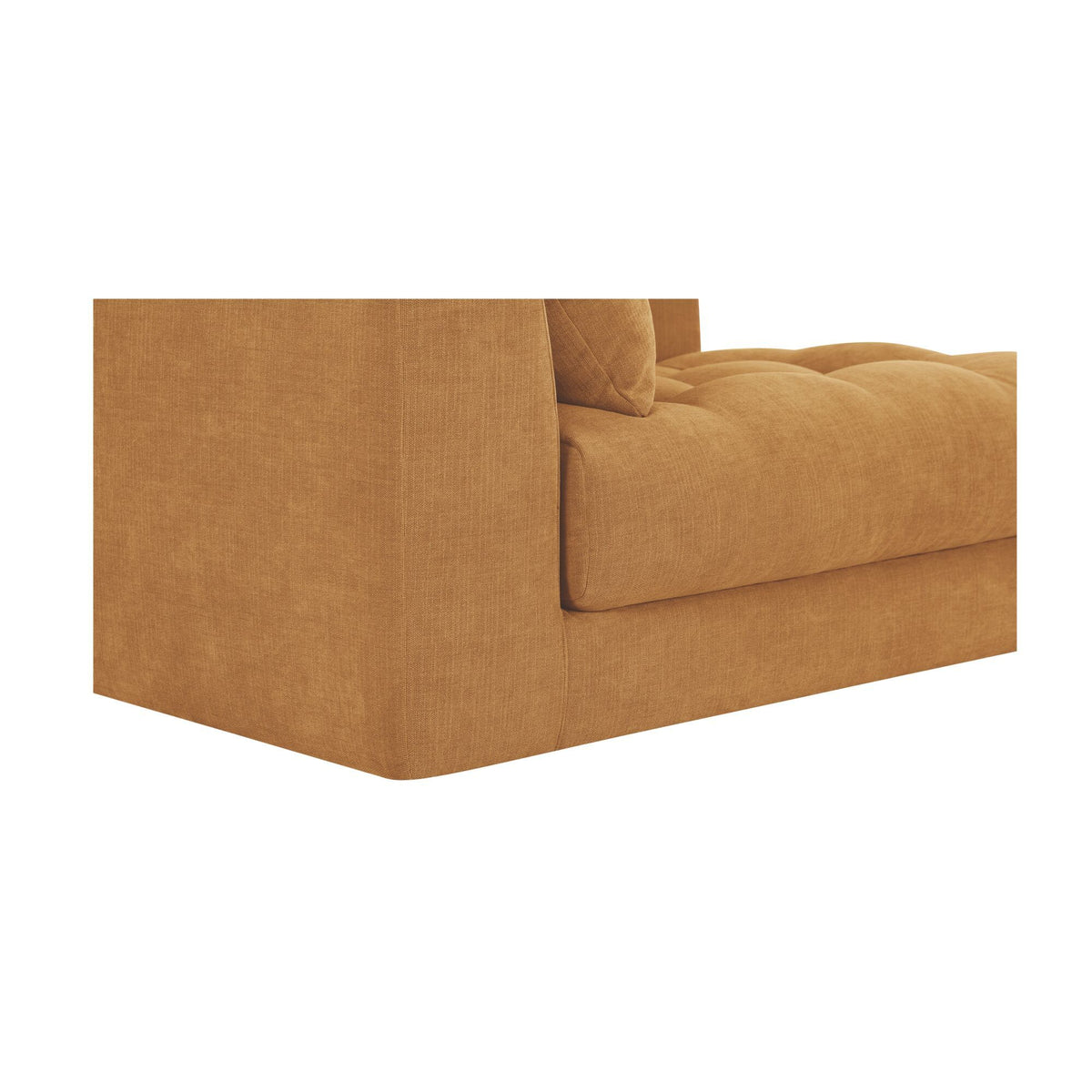 Davie - Left Arm Facing Chair - GoldenYellow